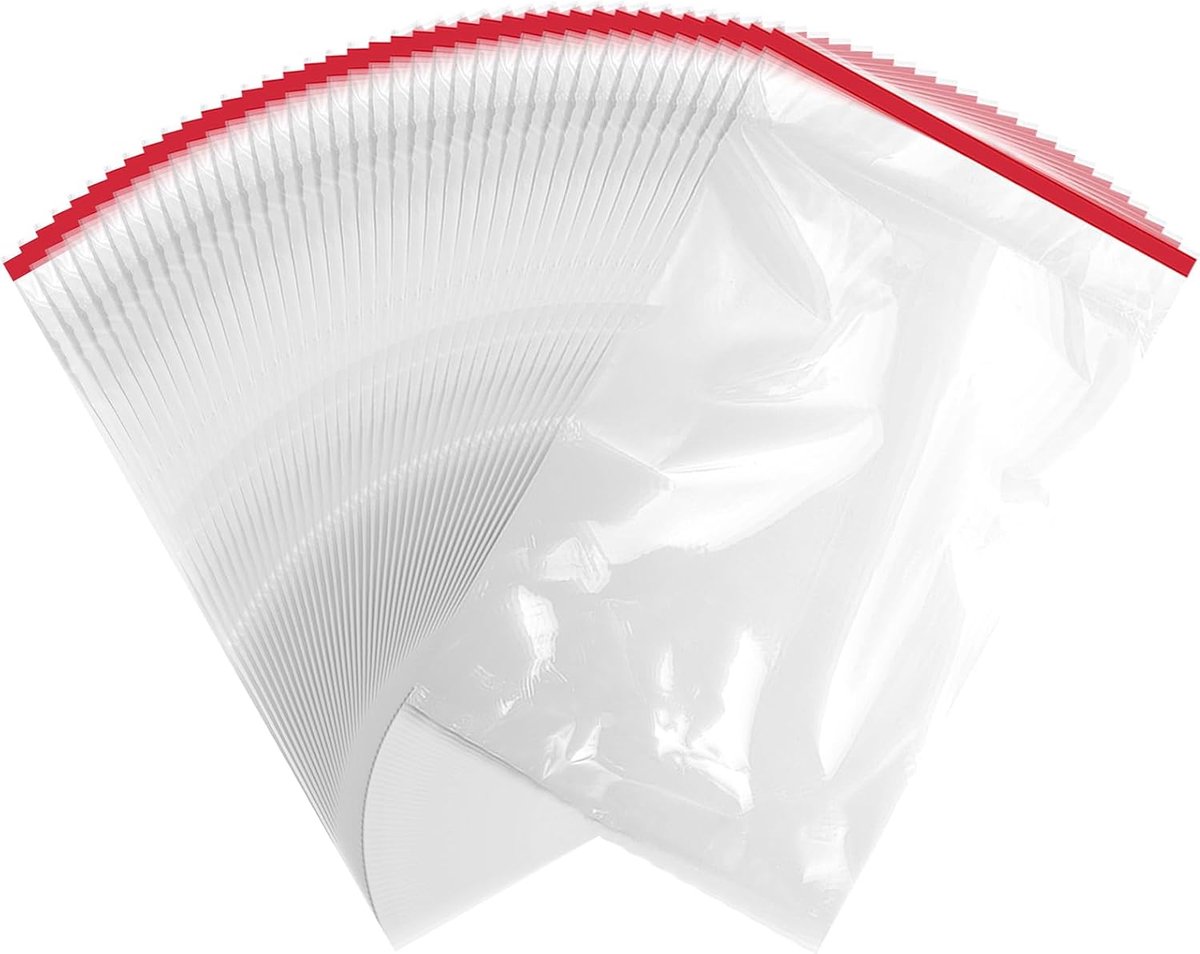 Pack of 300 OPP Flat Bags, Transparent Self Adhesive Cellophane Bags A3 (30 x 46 cm + 4 cm) with Adhesive Strip - ShopVlot