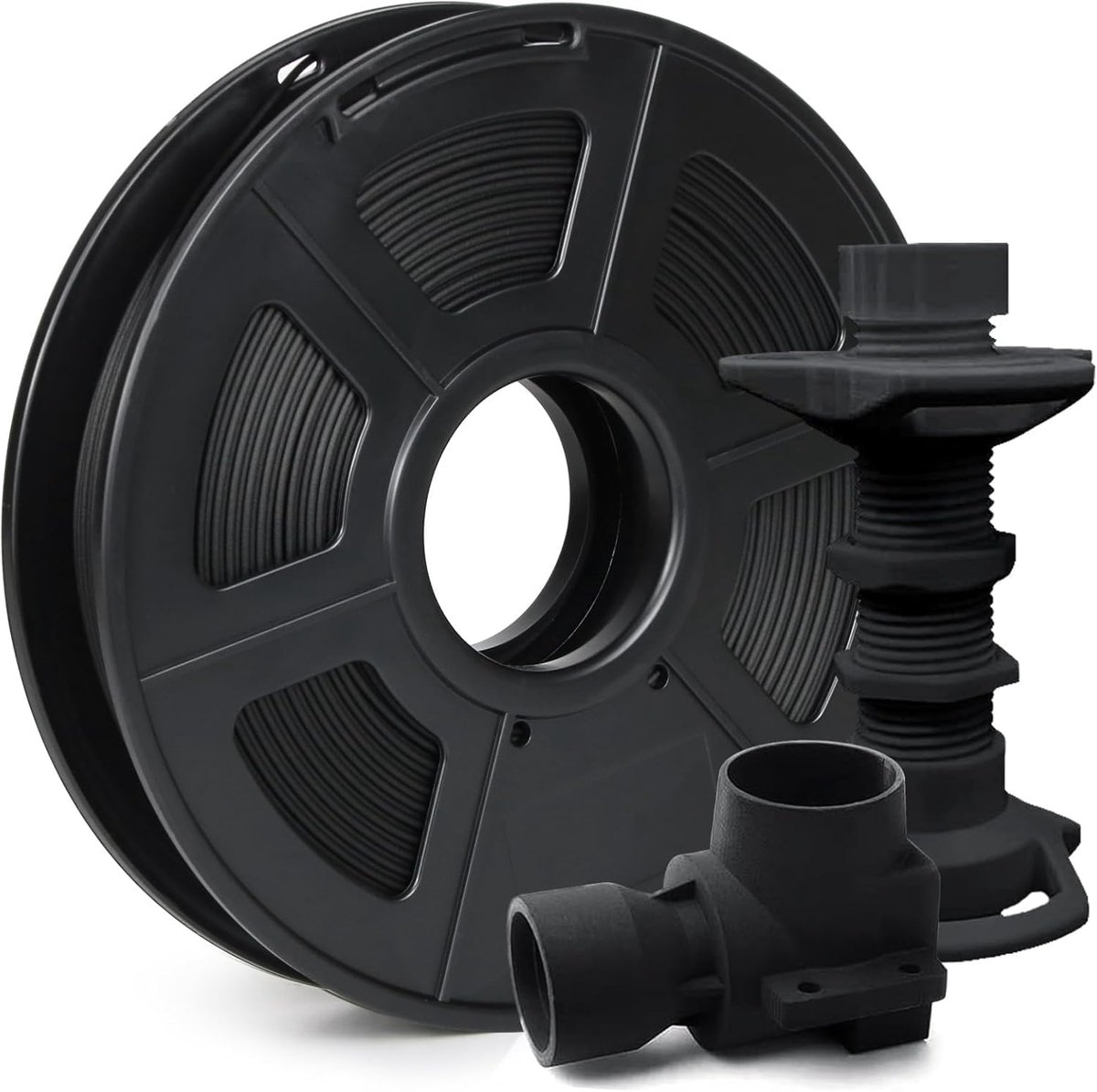 3D-printer filament 1.75mm 0.5KG - zwart PA6 met 20% koolstofvezel - nauwkeurigheid +/- 0,02 mm - ShopVlot