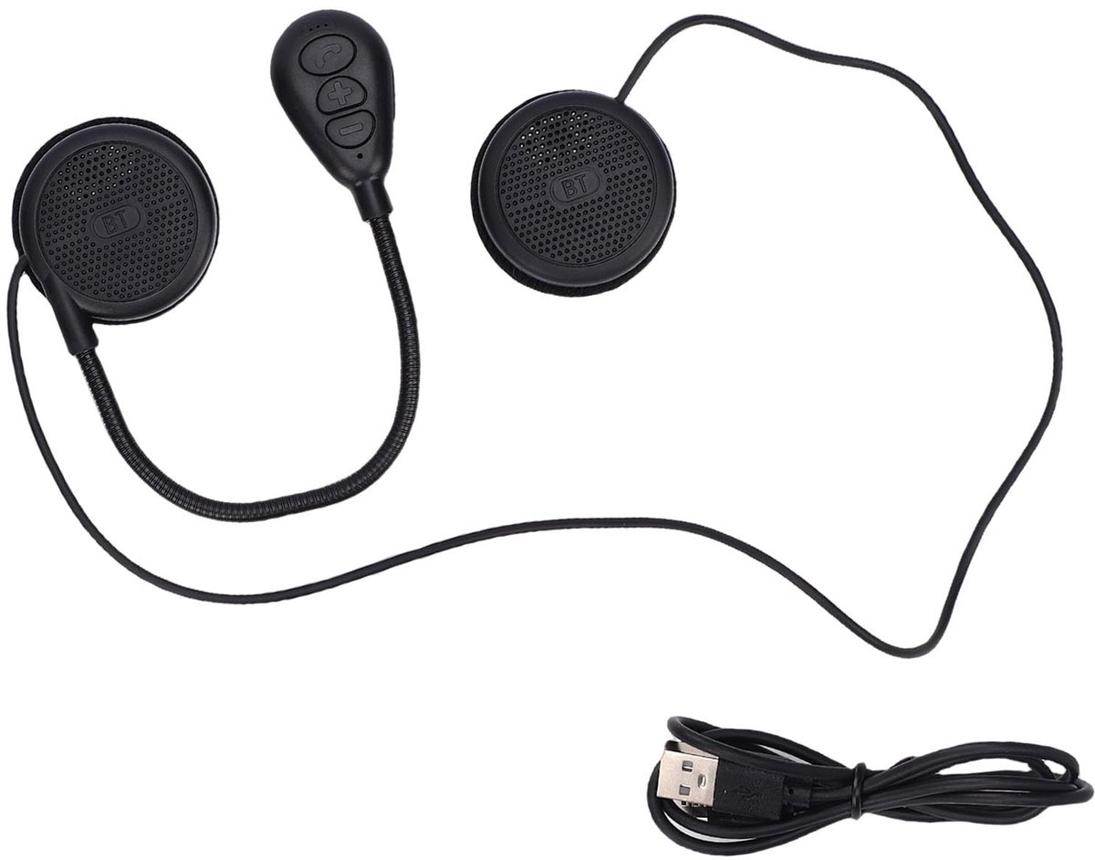 Motorhelm Bluetooth-headset Premium - ABS-materiaal - Auto answer muziekbelcontrol - Ideaal voor motorrijders - Luxento