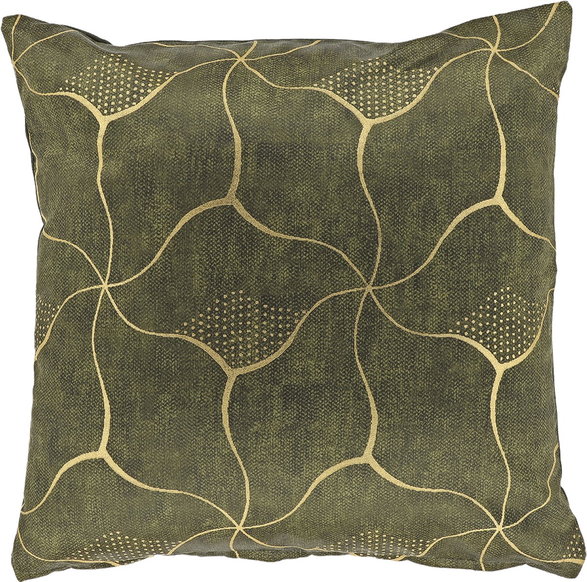 Unique Living Sierkussen Celina 45x45cm - Winter Green Groen
