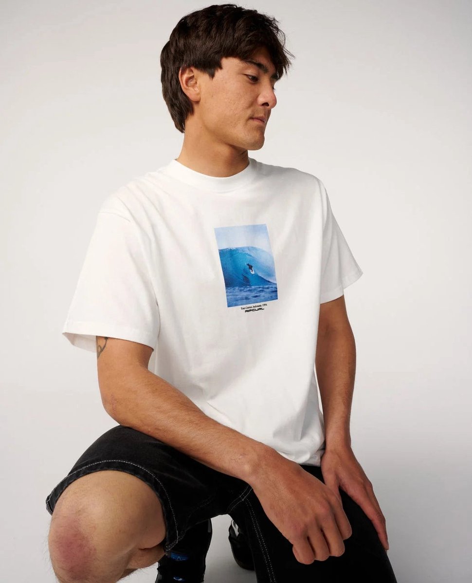 Rip Curl S-Series Grambeau Tee - Bone