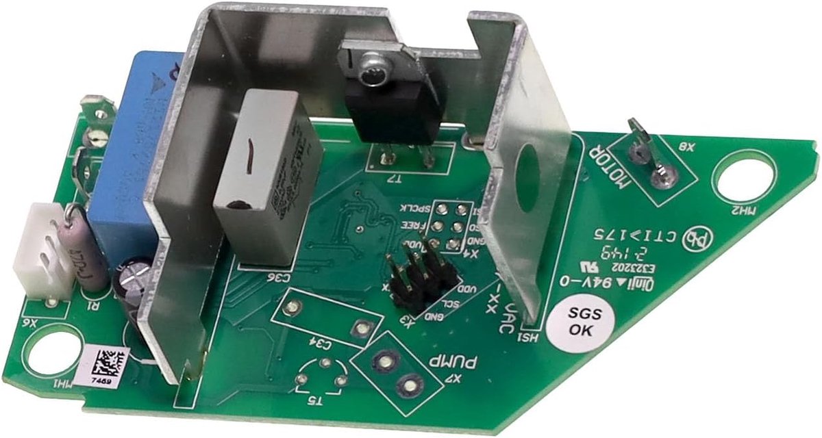 circuit board (schakelaar) - compatibel met Thomas 190839 Multiclean X7 X8 - vervangend onderdeel - optimale werking - ShopVlot