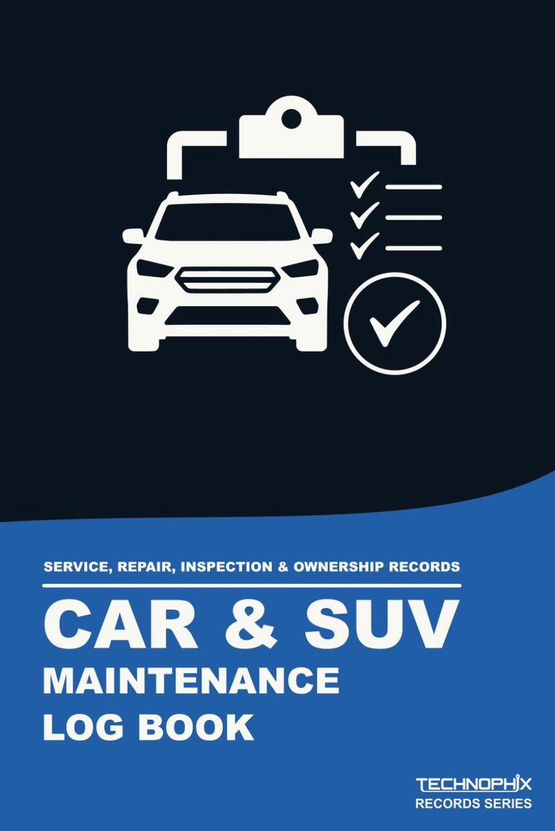 Car & SUV Maintenance Log Book: Service, Repair, Inspection & Ownership Records - ShopVlot