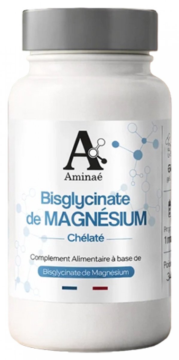 Aminaé Gecheleerd Magnesiumbisglycinaat 60 Capsules