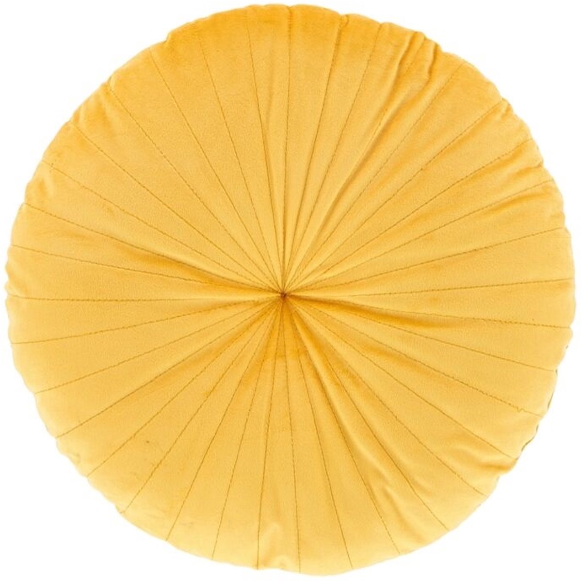 Unique Living Sierkussen Rondo - Apricot - 40cm Ø Oranje