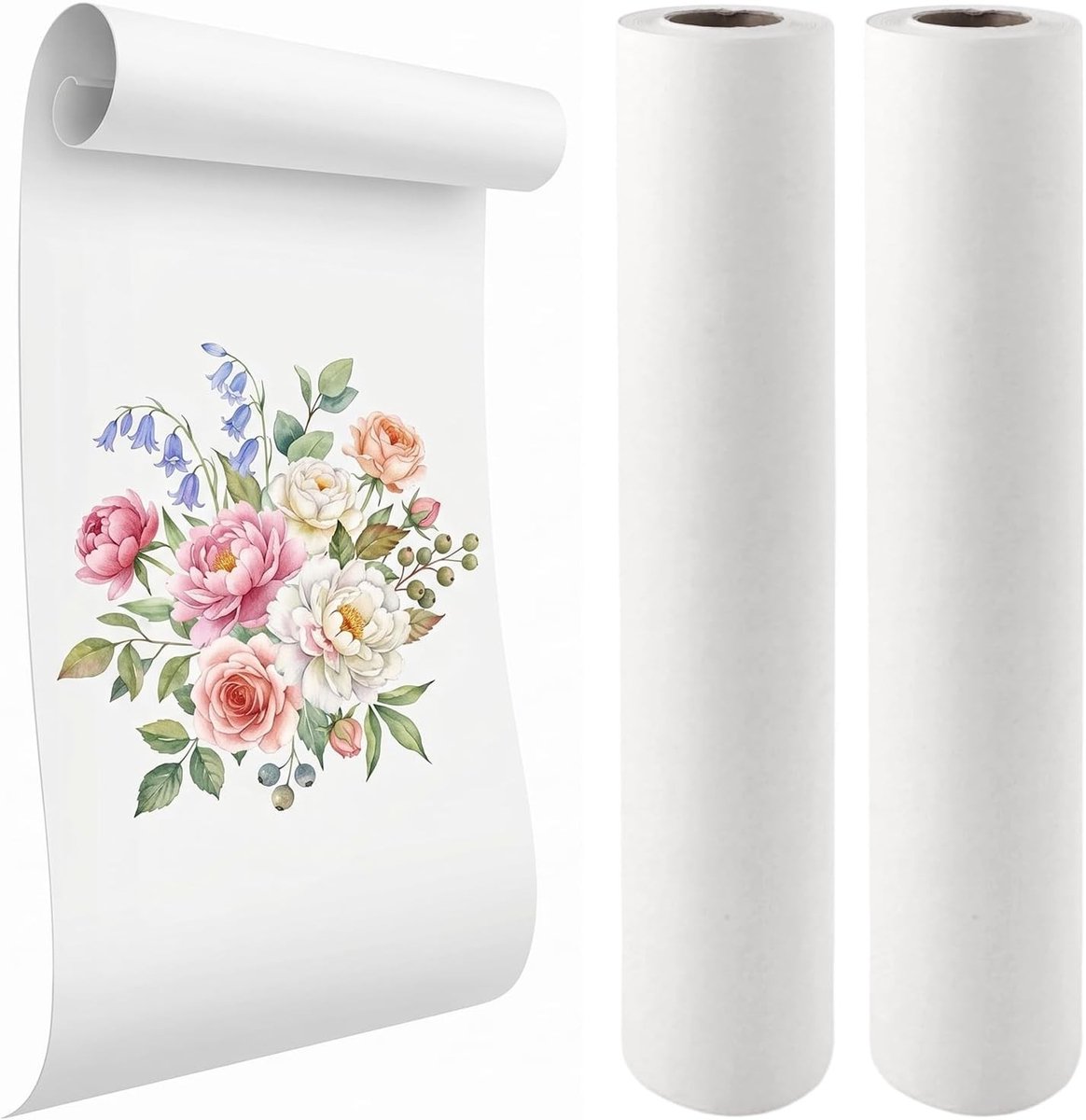 Tekenpapier rol 44 cm x 30 m - Perfect voor kunstenaars, schetsen en knutselen - 2 stuks