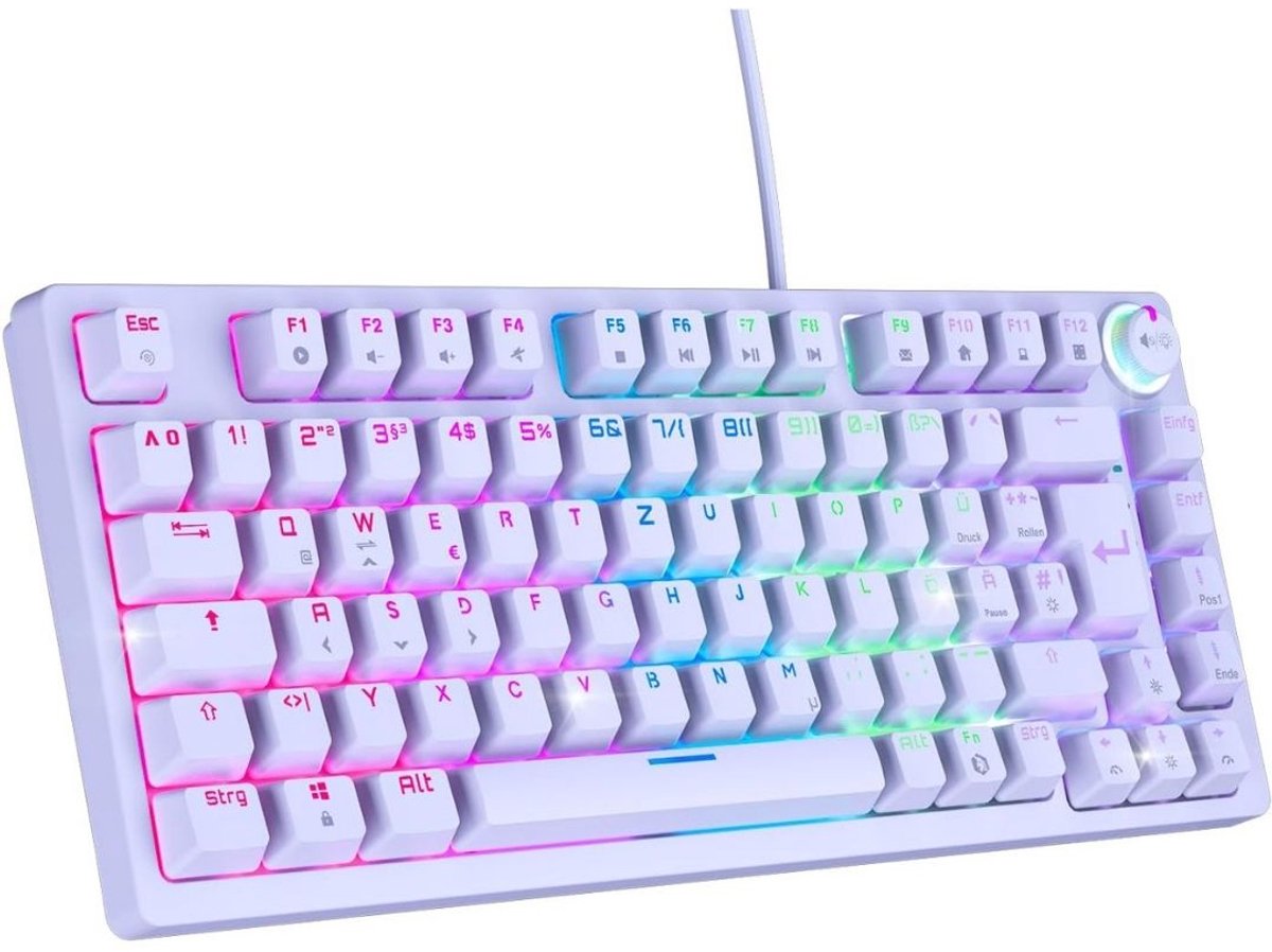 Zolvano® Mechanical Keyboard - Mechanisch Toetsenbord Gaming - Wit