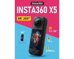 Insta360 X5 – Actioncam – 8K 360° – Zwart