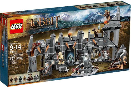 LEGO The Hobbit Dol Guldur Battle, Bouwpakket, 9 jaar, 797 stuk(s)