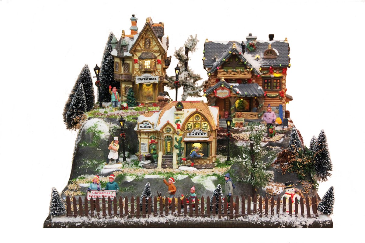 My Village Basis Kerstdorp - Starter dorp - 50x38cm – foto 2