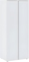 Armoire Interiax 'Como' 2 Portes | Blanc | 179x74x51,9 cm