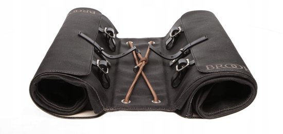 Brooks fietstas dubbel Brick Lane zwart zwart - TBB001ZZ van Brooks — afbeelding 2