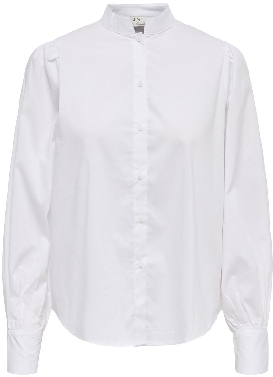 JdY - JDYMIO L/S MANDARIN COLLAR SHIRT WVN Dames Blouse