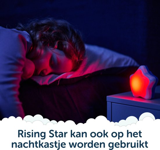 ROCKIT® Rising Star Slaaptrainer Kind - Slaapwekker & Kinderwekker - Leert je Kind door verschillende kleuren wanneer het mag opstaan - Vanaf 3 Jaar - Nu met gratis leuke beloningsposters* van Rockit — afbeelding 3
