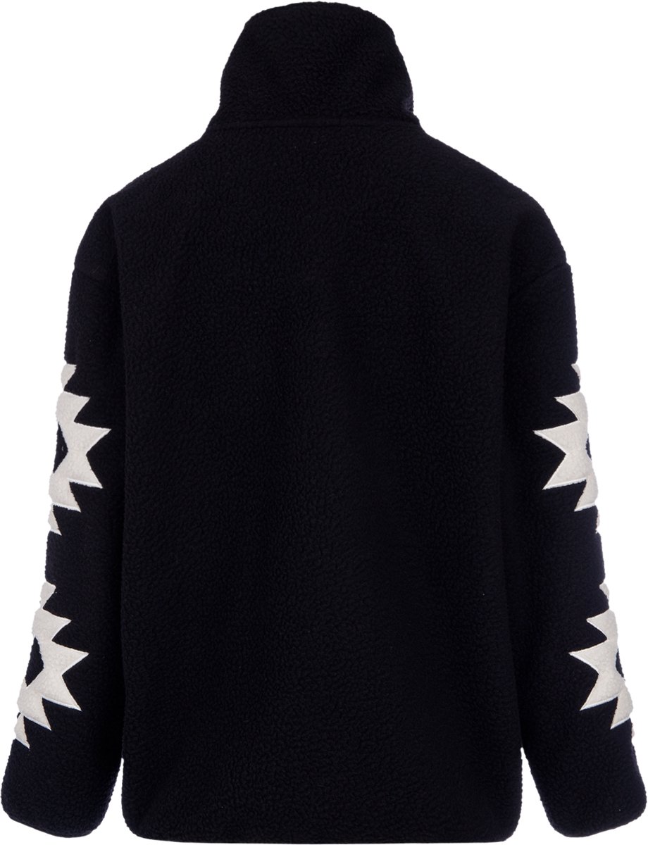 Brunotti - Charley Teddy Fleece Dames - Black - Fleece met Rits - Loose Fit - Extra Warm - Ademend - XL — cadeau in Mode & Accessoires - foto 3