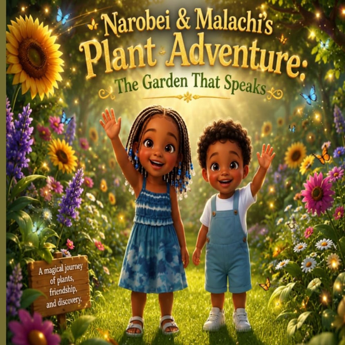 Narobei & Malachi’s Plant Adventure: The Garden That Speaks - ShopVlot
