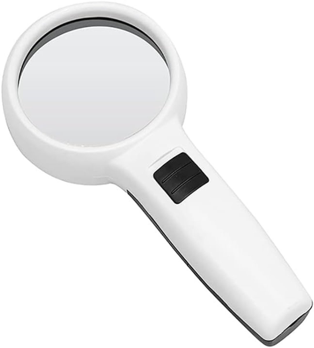 Handheld Vergrootglas met Verlichting - 30X Vergroting voor Senioren, Lezen, Inspectie en Hobby's met 12 LED Lampjes