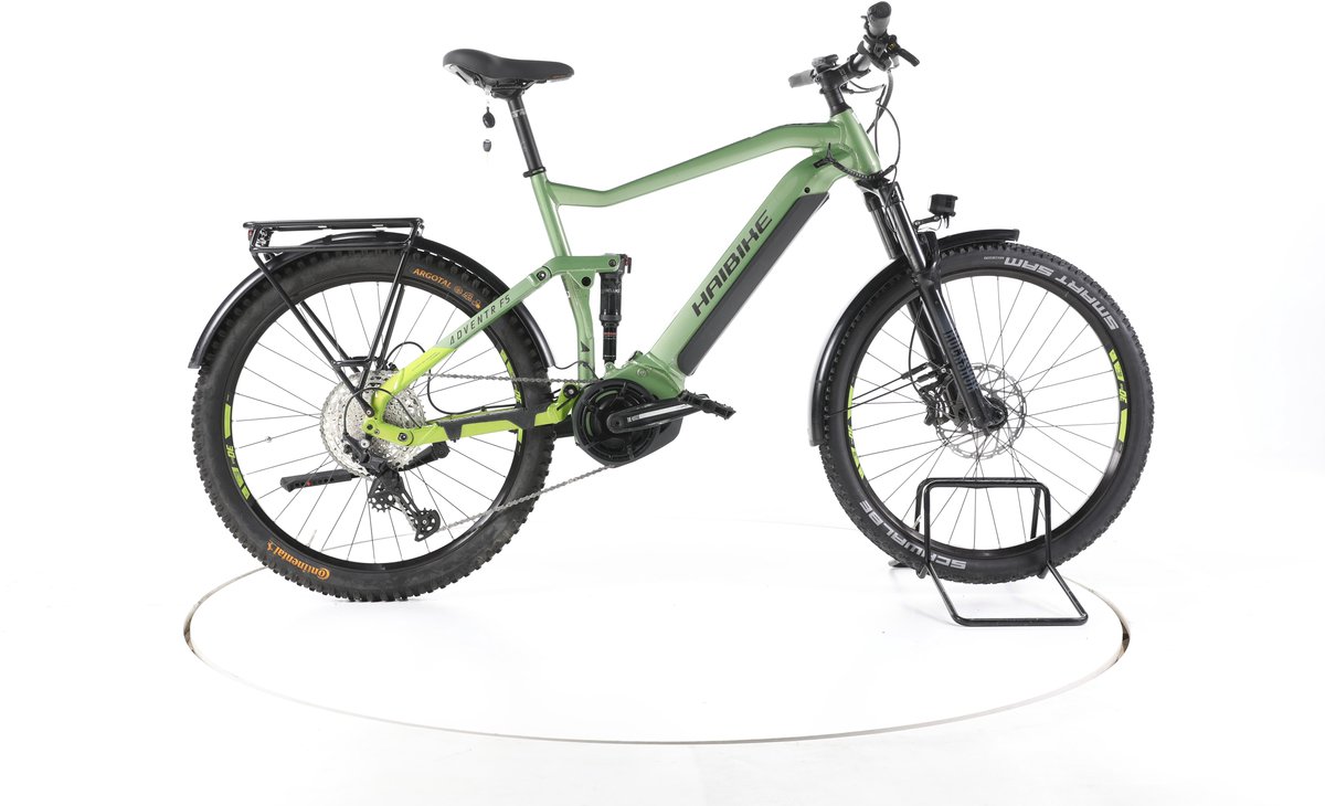 Haibike Adventr FS 8 SUV E-Bike Yamaha Accu 630Wh 27,5" groen Pro Refurbished
