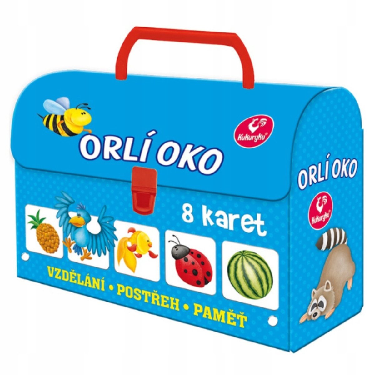 Merkloos "Orlí oko" Bordspel: 8 Spellen in 1 Koffer
