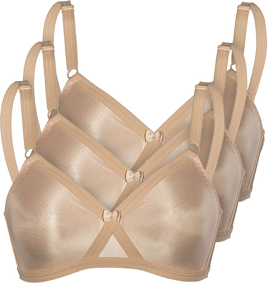 3-pack Zachte bh Functional Bras