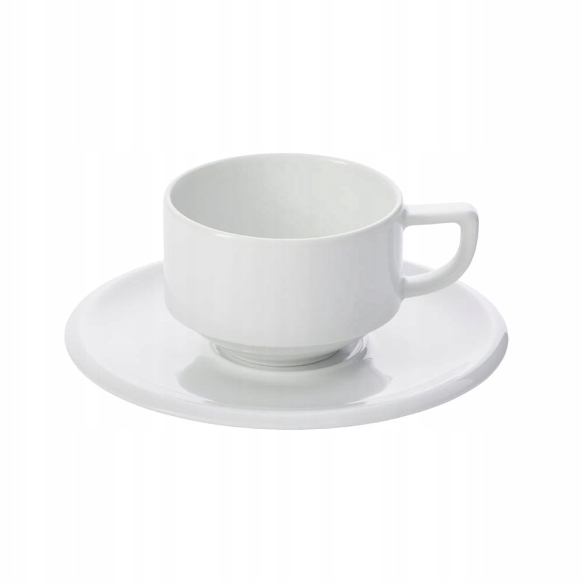 WMF Synergy Kop en Schotel Set 200ml - Tijdloze Porselein