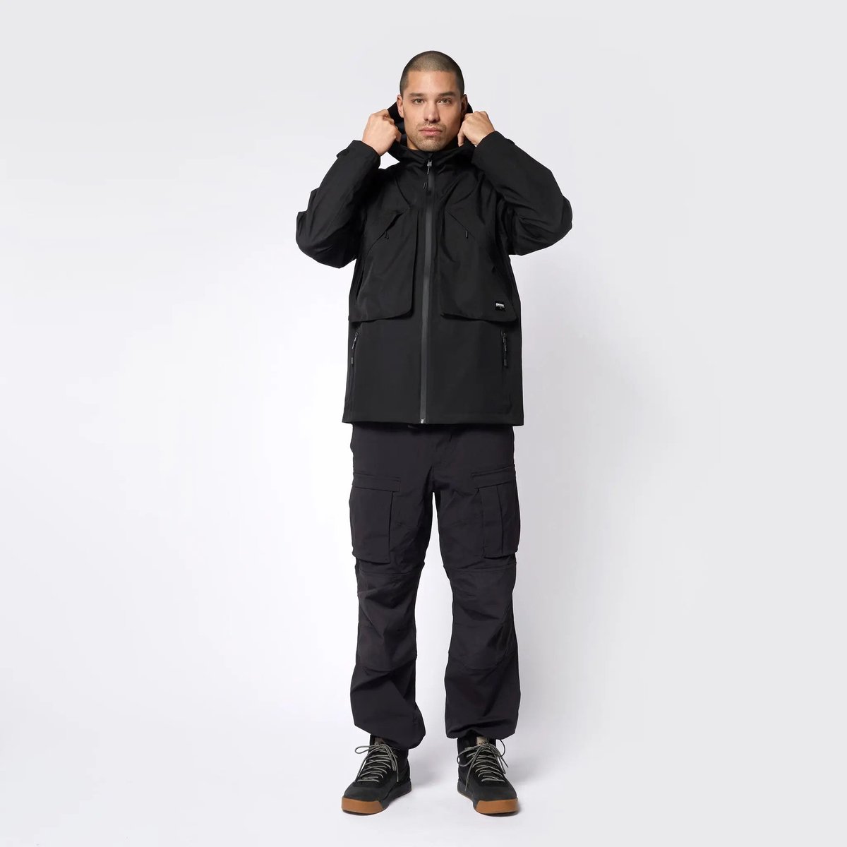 DTS Rain Jacket Zwart