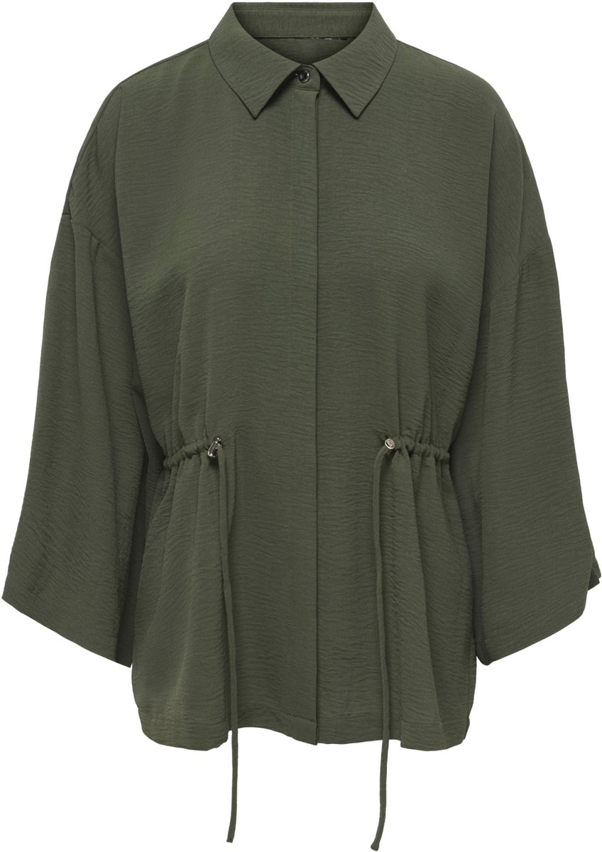 Jacqueline de Yong Blouse Jdymelia 7/8 String Shirt Wvn Exp 15394646 Kambaba Dames Maat - M