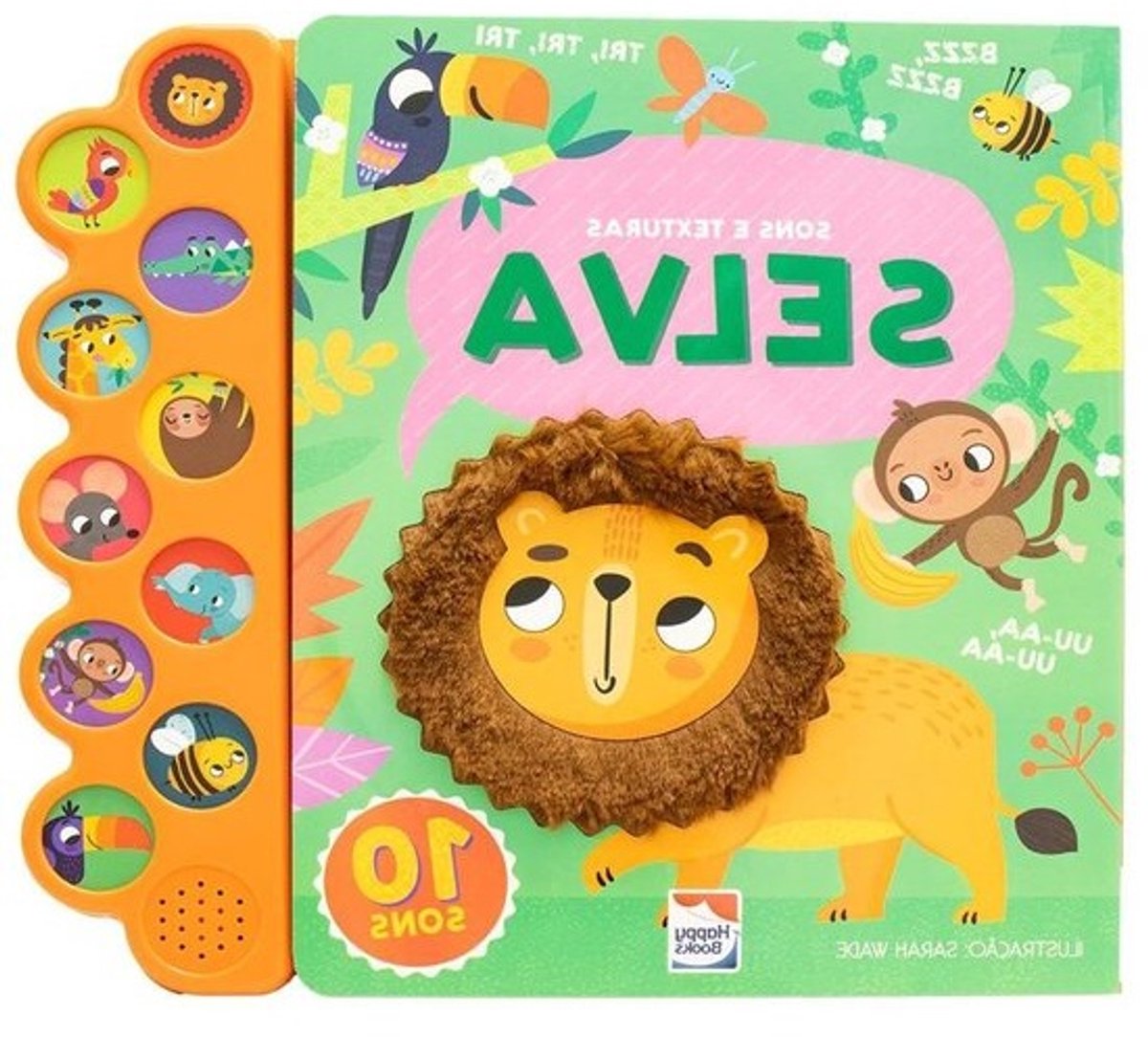 Kinderboek Geluiden - Interactief Boek - Ontdekken Natuur - Interactieve Geluiden - 28.5 x 27 cm - Meerkleurig