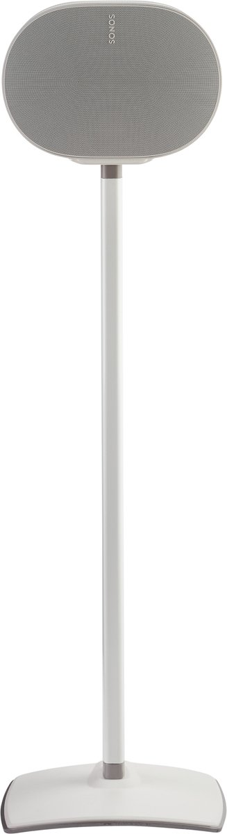 Sanus WSSE32-B2 fixed speaker stand - luidsprekerstandaard - optimale luisterhoogte - kabelbeheer - geschikt voor Sonos ERA 300 - 2 stuks (paar) - Wit van Sanus — afbeelding 3