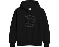 Christelijke Hoodie – If you're hanging on by a thread, make sure it's the hem of His garment – Inspirerende Outfit – Unisex Hoodie voor Dames & Heren – Origineel Cadeau