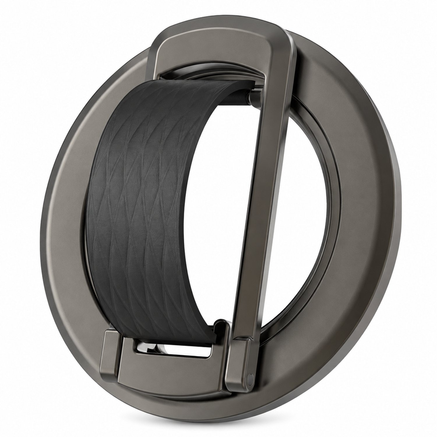 Opvouwbare magnetische telefoonhouder voor op het bureau met 360° rotatie, mechanische klikrotatie en magnetische plaat