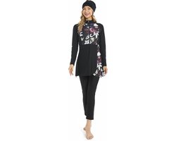 Swimsuits for Women Long Sleeve Modest Swimwear Islamic Arabic Swimming Costume Hijab Burkini