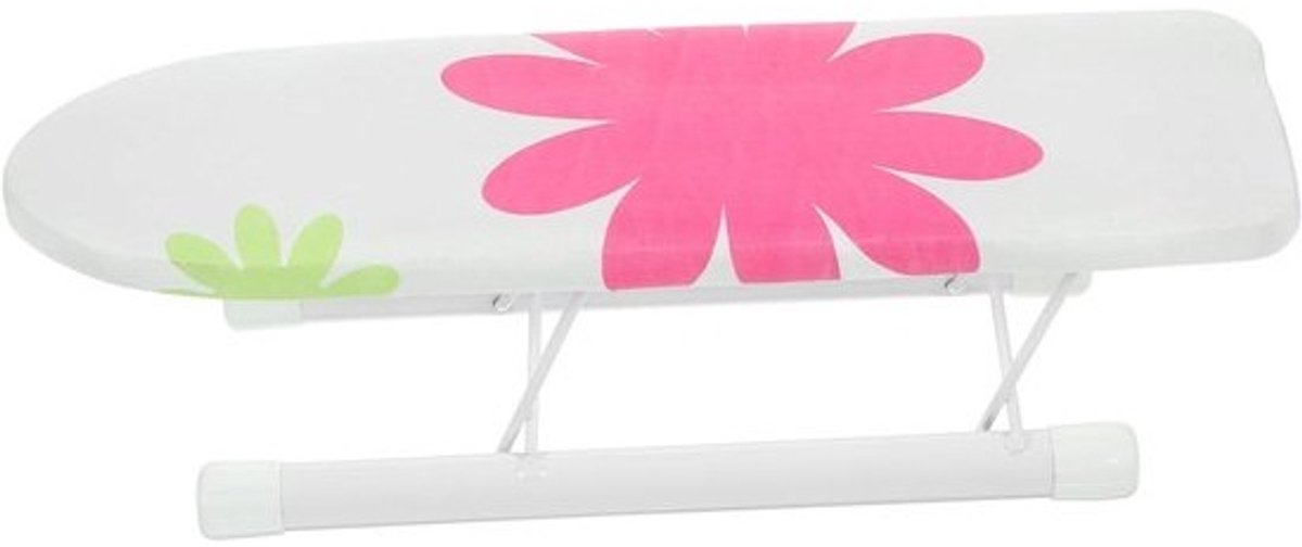 Opvouwbare strijkplank - Mini strijkplank - Thuis strijken - Compact opvouwbaar - 35 cm lengte - Lichtgroen