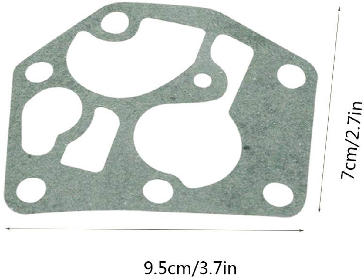 Dailygoods- Pakking Carburateur Membraan Hoge Kwaliteit - Afdichting Kit - Geschikt voor Briggs/Stratton - Onderhoud - 100% Compatibel - 1-2 cm Foutma