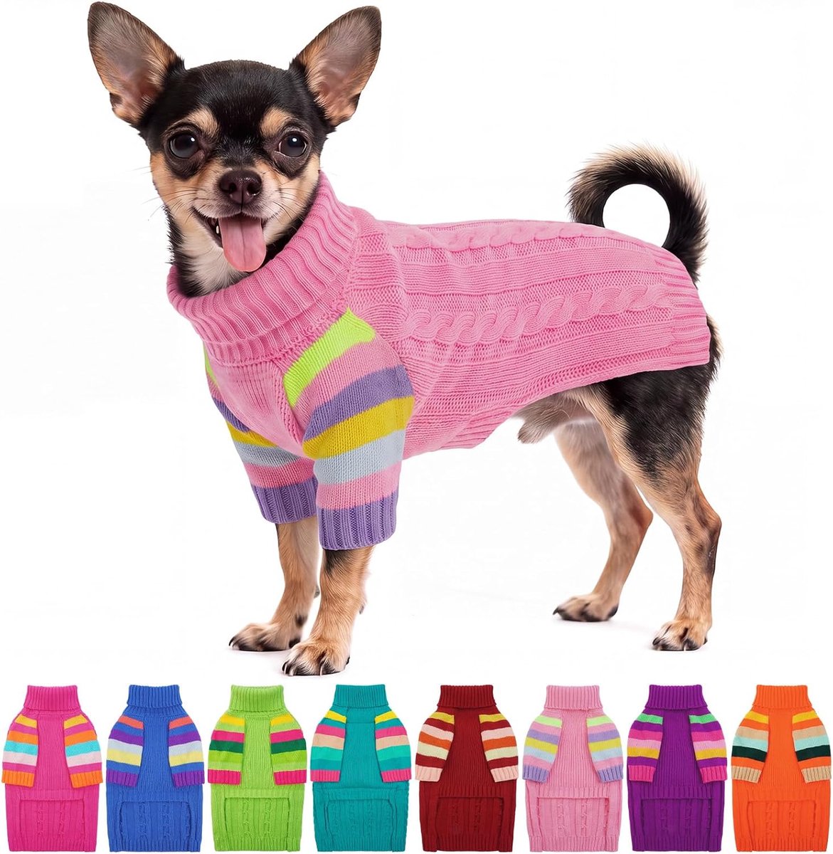 Hondentrui, coltrui met mouwen, voor Yorkie Chihuahua