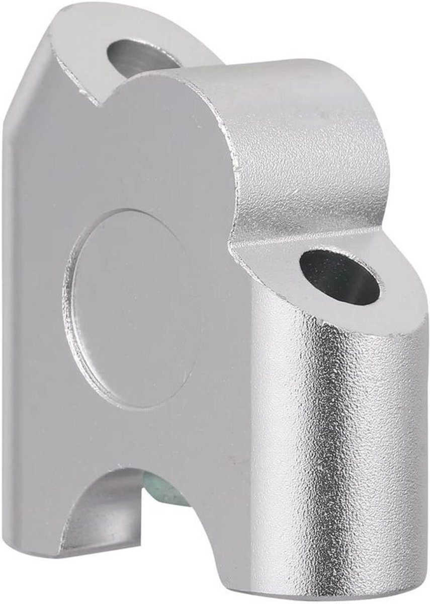 Stuurverhogers Motor - Stuurverhoging Klemmen - Comfortabeler Rijden - Verstelbare Montage - 30 Mm Verhoging - Zilverkleurig