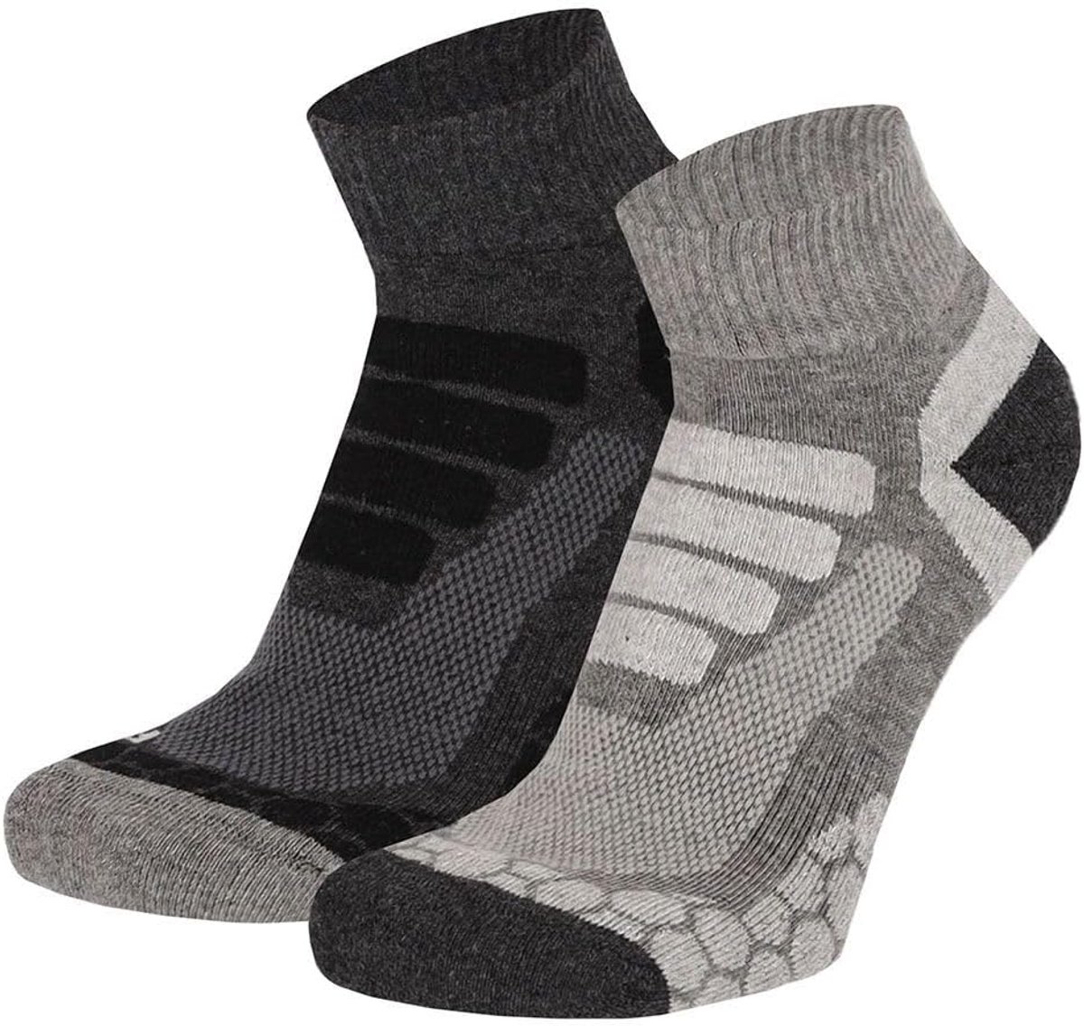 Sokken - Unisex - Maat 35 t/m 47 - Wandelsokken dames - Wandelsokken heren - Korte wandelsokken - Sokken voor lange wandeling