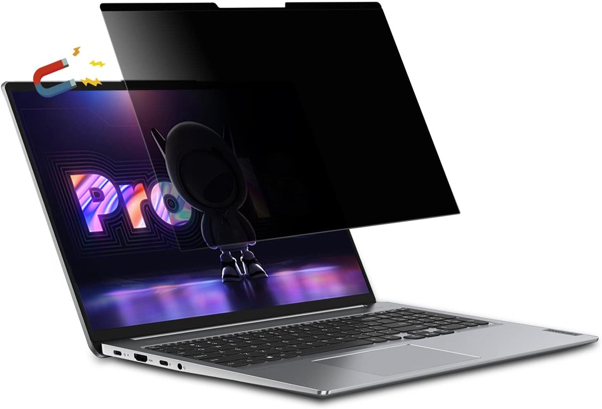 Magnetisch privacyfilter voor 15,6 inch laptop, privacyfolie 16:9