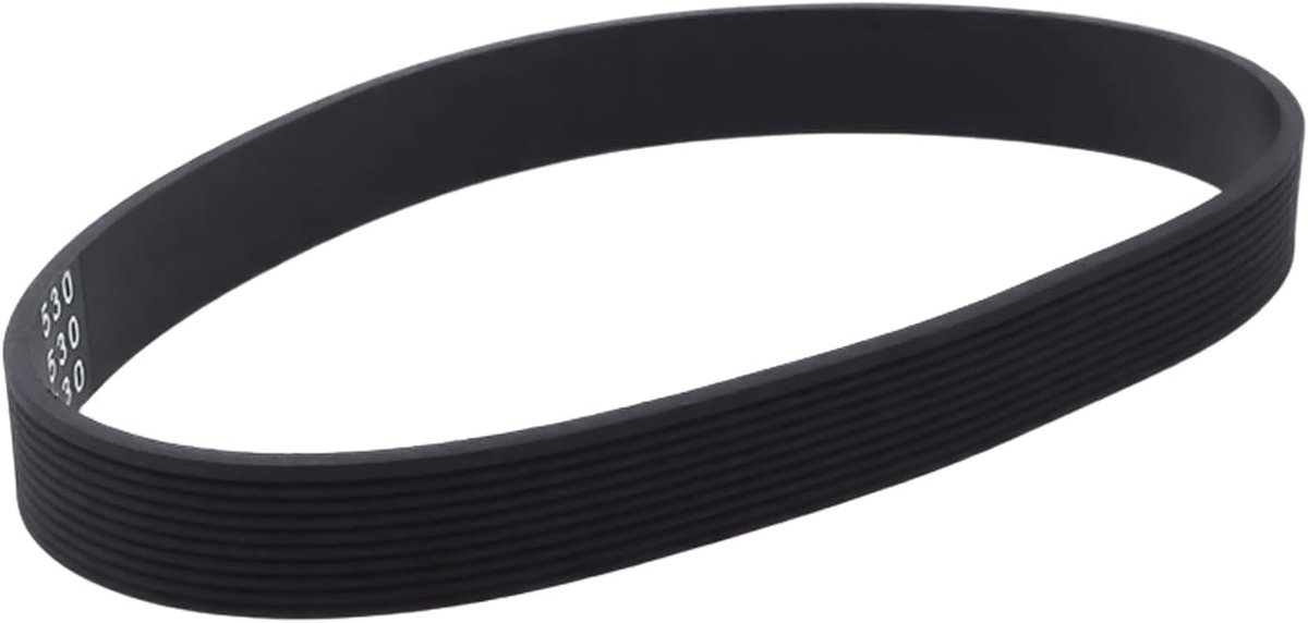 Dailygoods- Tafelzaag Riem Vervangend Onderdeel - Compatibel met Porter Cable PCB270TS - Rubber - Slijtvast - Diameter 11,4 cm - Breedte 1,6 cm - Zaag
