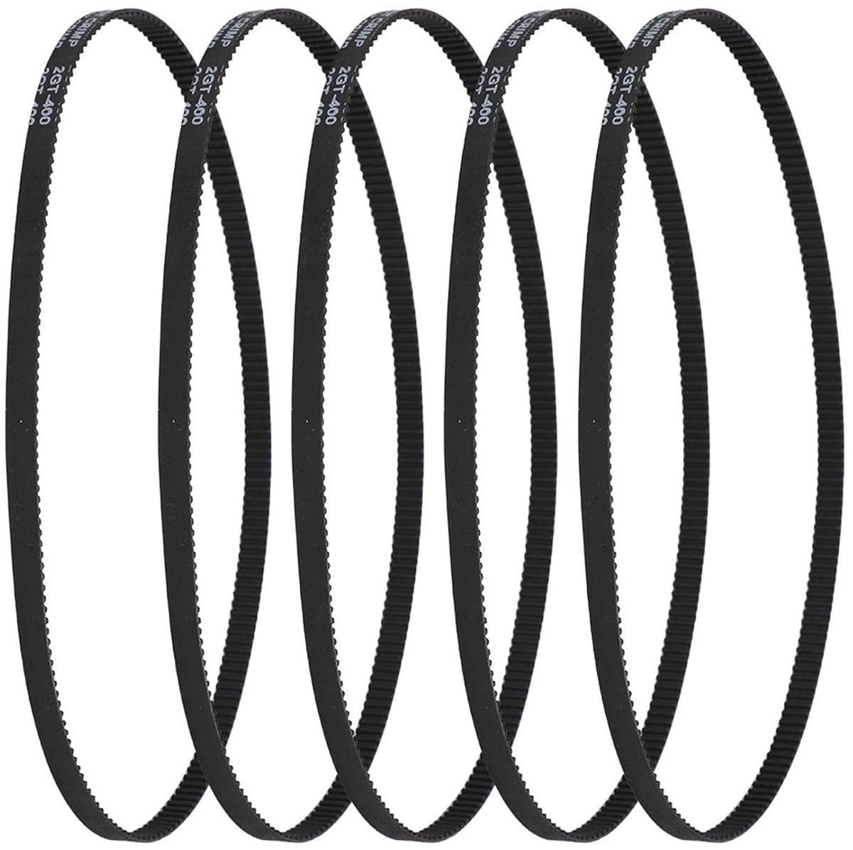 Dailygoods- Distributieriemring - Rubberen Gesloten - Cirkelvormig Tandprofiel - 2GT Materiaal - Temperatuurbereik - Lineaire Aandrijving - Aandrijfri