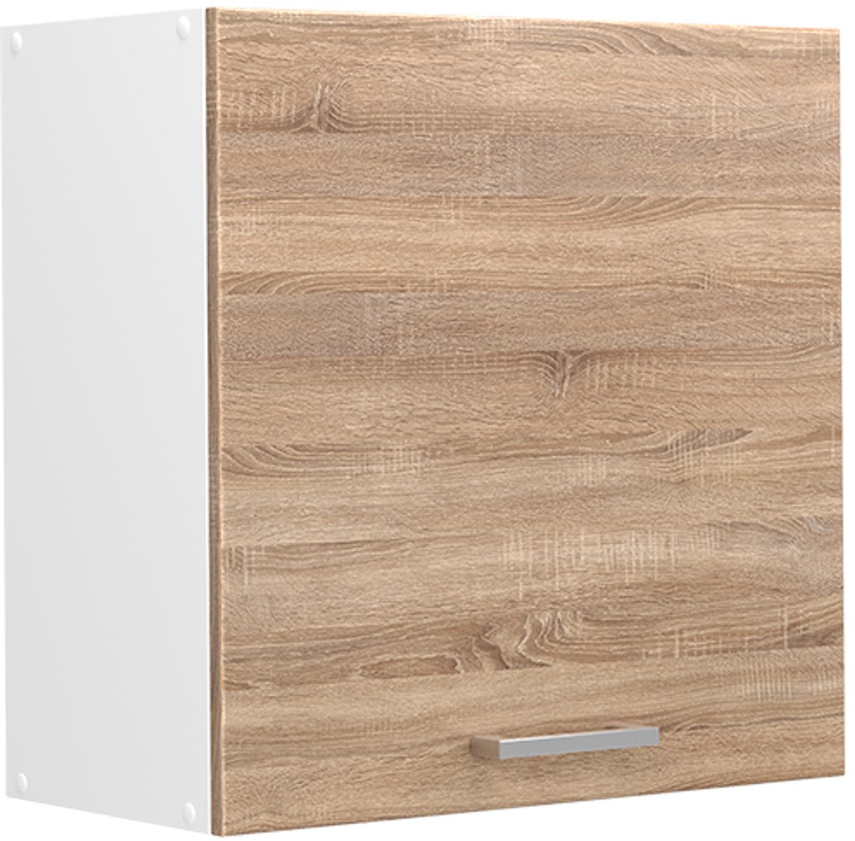 Vicco Hangkast R-Line, Sonoma/Wit, 60 cm met 1 deur