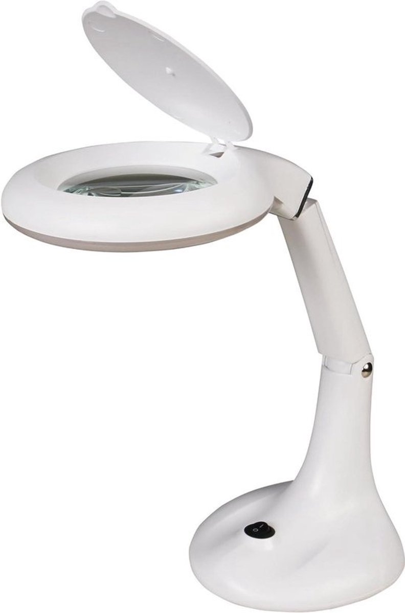 Vergrootlamp LED - Werkverlichting Vergrootglas - Gedetailleerd Werk - 3 Dioptrie Vergroting - 568 Lumen - Wit