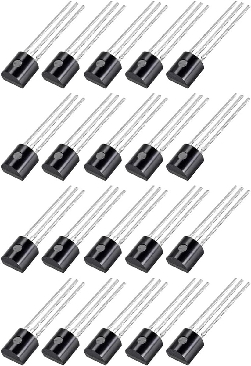 20 stks BC547B Plastic-Encapsulate Power Transistor NPN TO-92