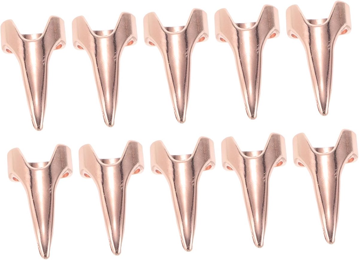 10stuks Haaraccessoire Multifunctionele Haar Verdeelring Stylish Nagelring Voor Professioneel Gebruik Kapsalons Nagelsalons Elegante Haardecoratie Styling Tool
