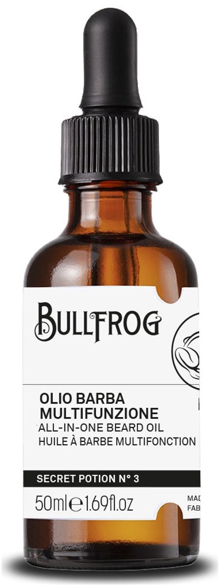 Bullfrog Secret Potion No. 3 Beard Oil | Maritiem en amber baardolie