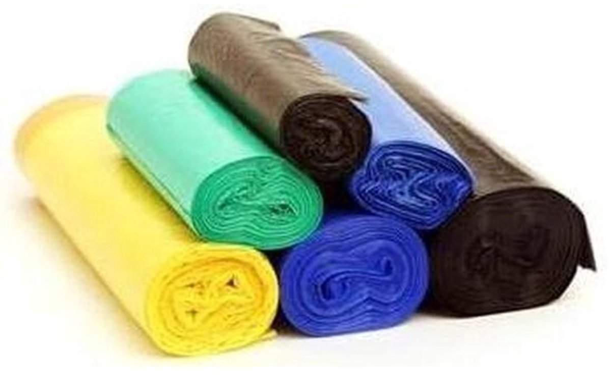 Vuilniszakken - Afvalzakken Rol - Afval Beheren - 11 Micron Sterkte - 30 Liter 500 Stuks - Blauw