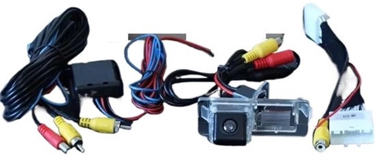 Achteruitrijcamera HD - Parkeerhulp Camera - Veilig Parkeren - Brede Kijkhoek - 170 Graden - Zwart