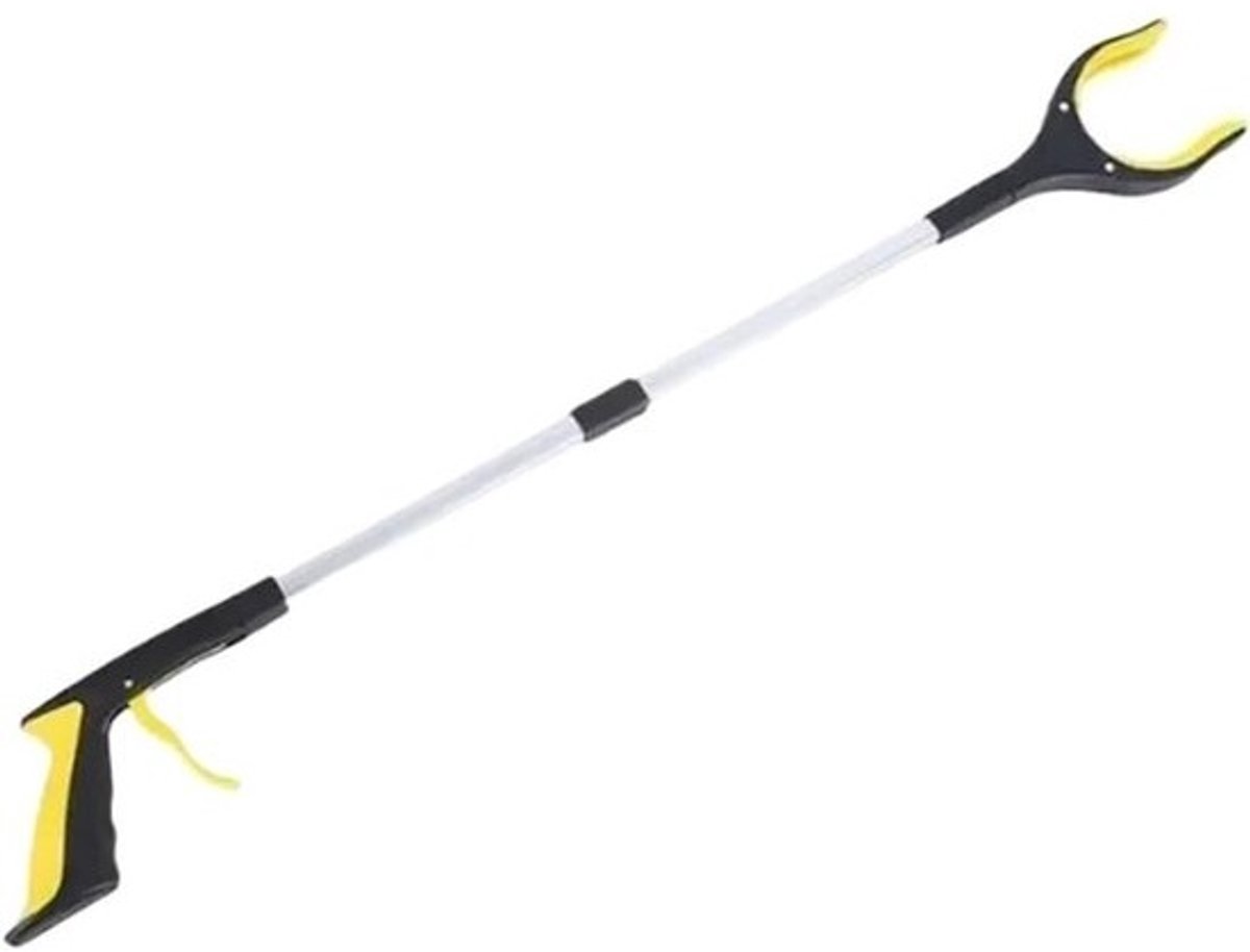 Opvouwbare Vuilnisclip - Grijper Picker - Afval Opruimen - Lichtgewicht Ontwerp - 3 stuks - Geel