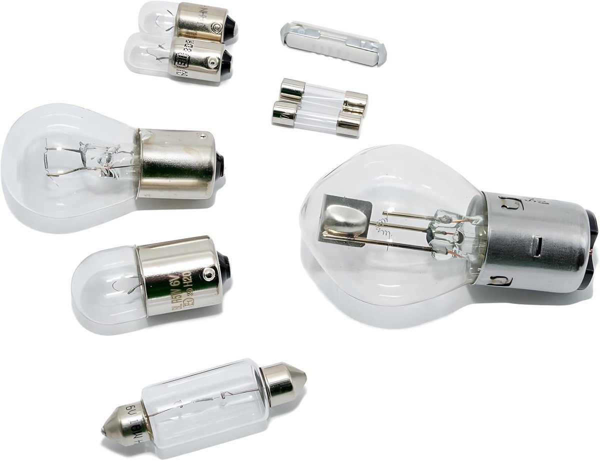 Pear Set bulbs 6 V 35 W headlight compatible with Simson KR51/2