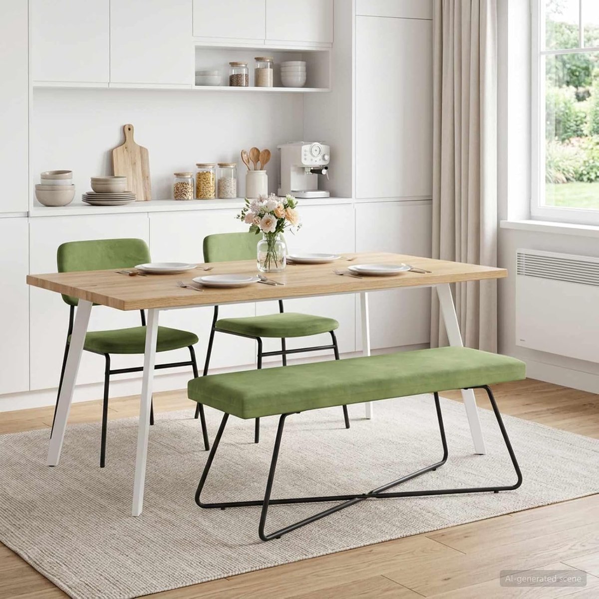 Zitbank met opbergruimte, fluwelen bekleding, gewatteerd, inklapbaar, 110 x 40 x 45 cm, voor woonkamer, slaapkamer, hal, entree, als schoenenbank